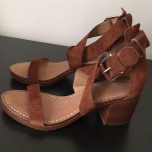Belle by Sigerson Morrison tan sandal.